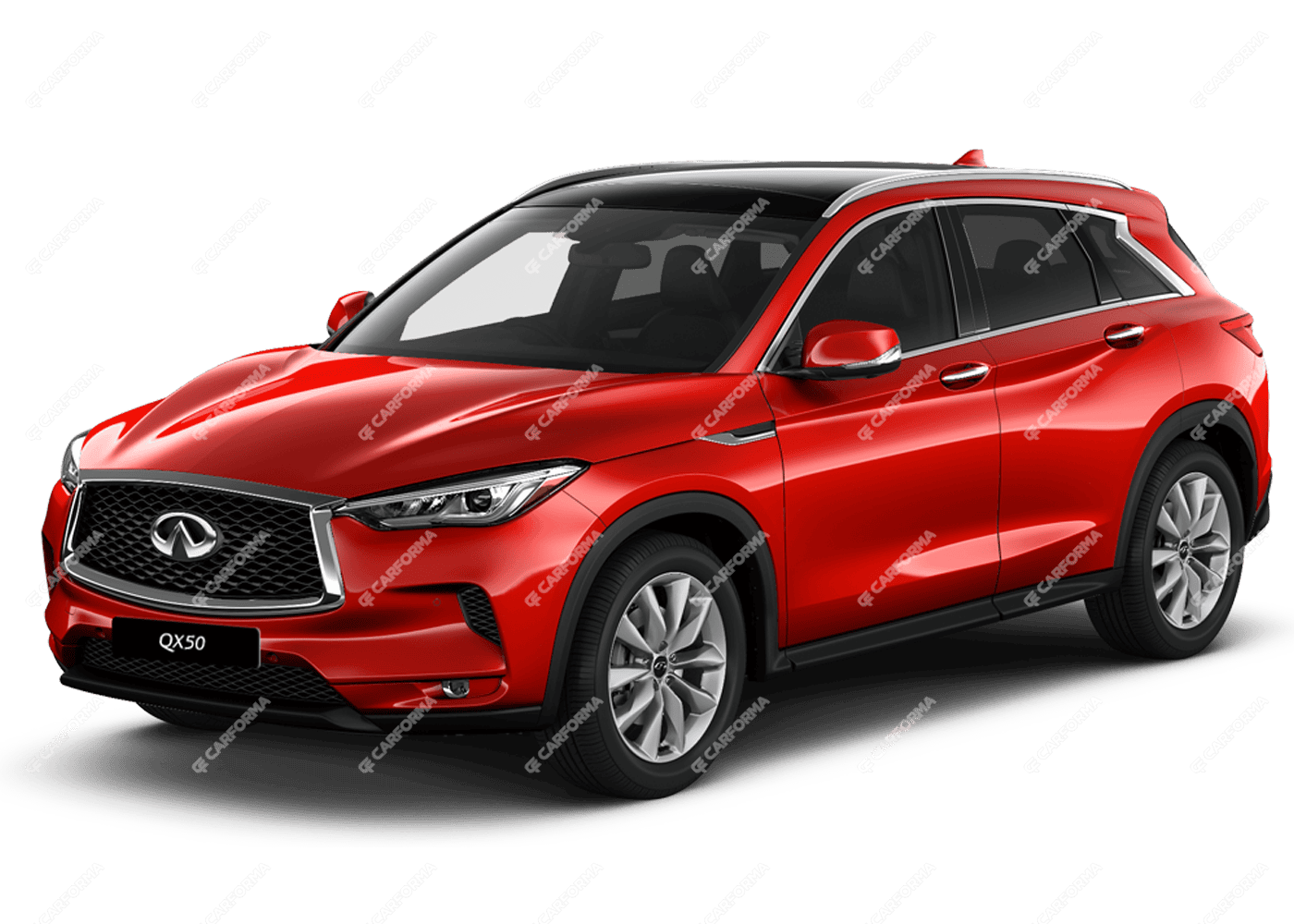 Ворсовые коврики на Infiniti QX50 II 2017 - 2025