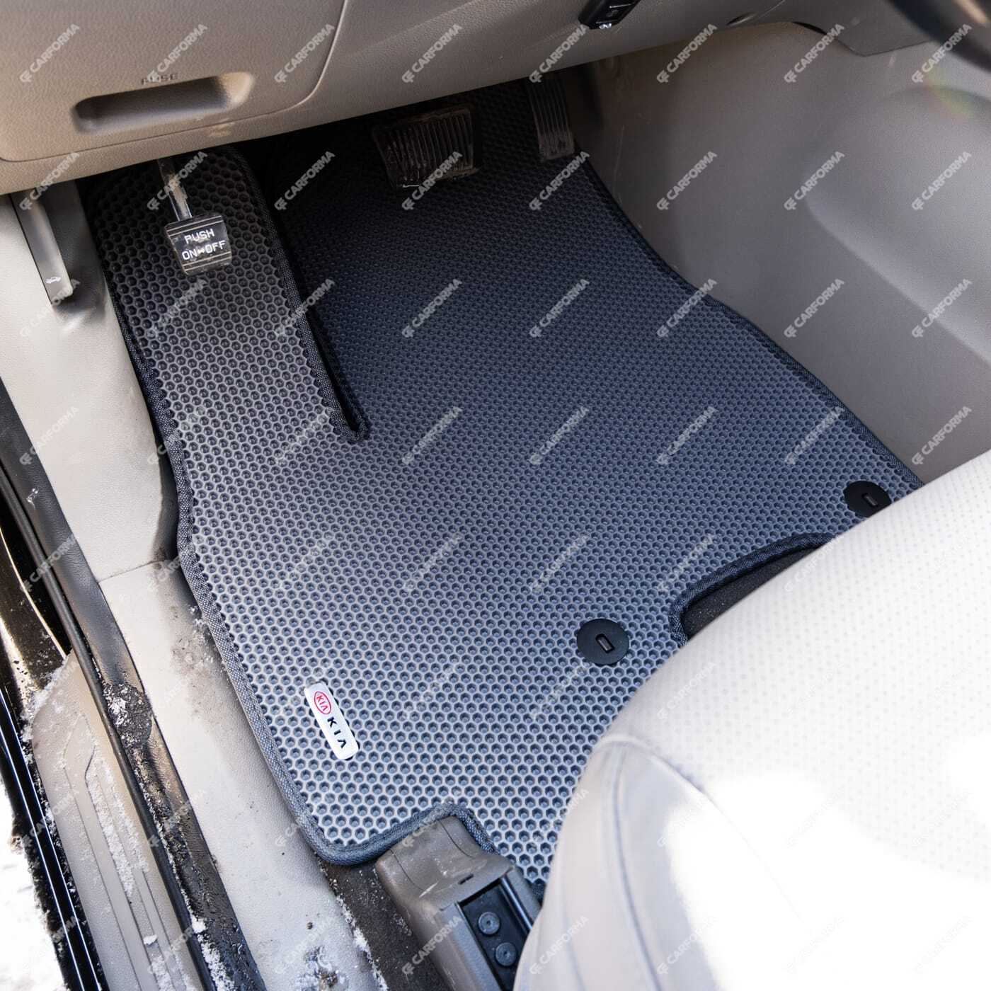 Ворсовые коврики на KIA Carnival III 9 мест и 11 мест 2014&nbsp;-&nbsp;2021 в Орле