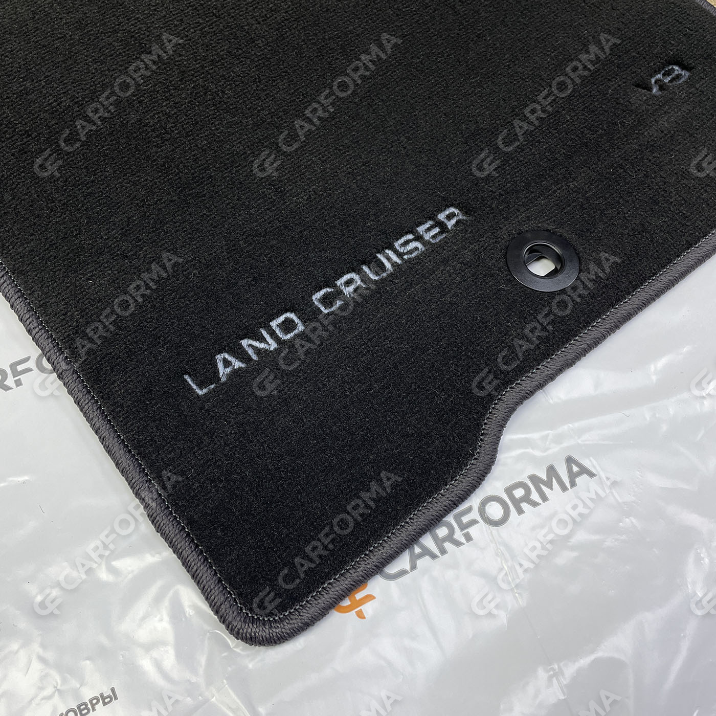 Ворсовые коврики на Toyota Land Cruiser 300 2021&nbsp;-&nbsp;2026 в Орле