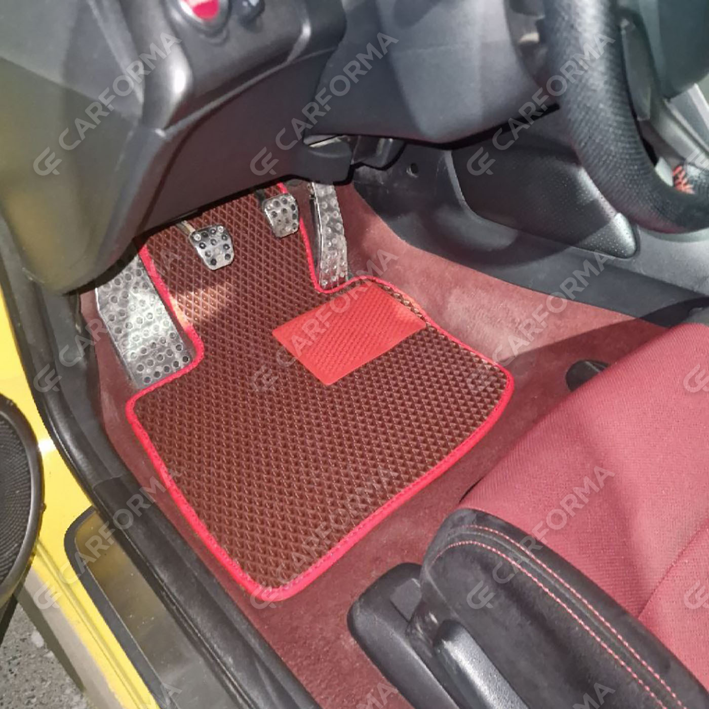 Ворсовые коврики на Honda Civic VIII 3d 2006&nbsp;-&nbsp;2011 в Орле