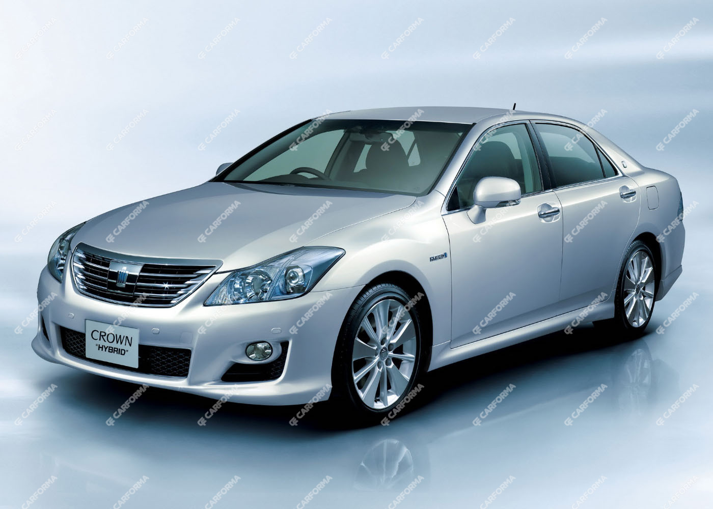 Ворсовые коврики на Toyota Crown (S200) 2008 - 2012