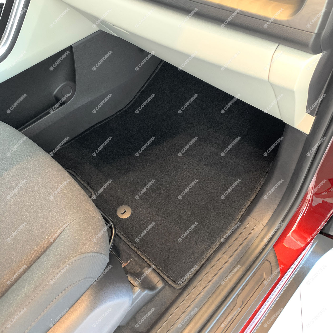 Ворсовые коврики на KIA Carnival IV 7 мест с оттоманками 2020&nbsp;-&nbsp;2025 в Орле