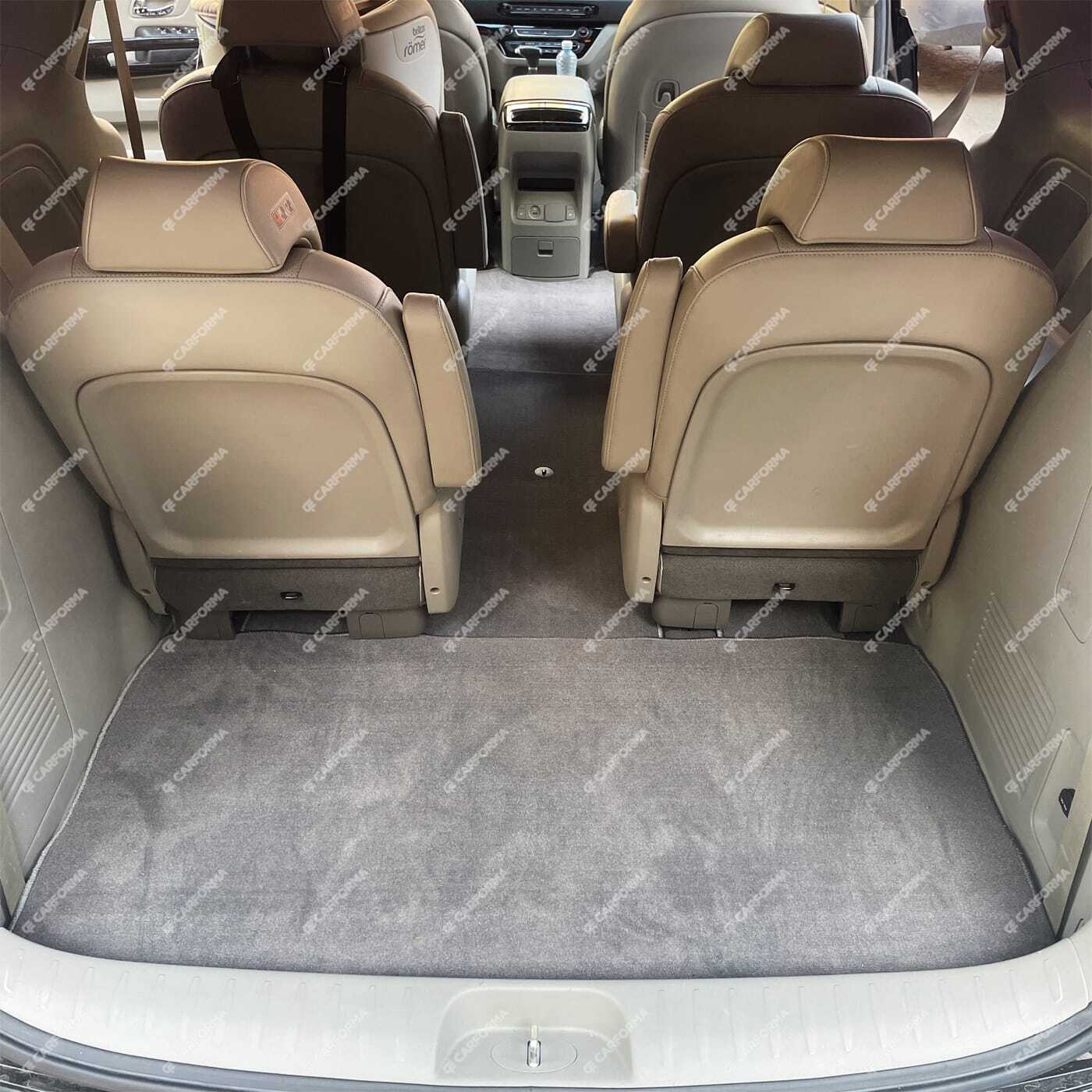 Ворсовые коврики на KIA Carnival III 9 мест и 11 мест 2014&nbsp;-&nbsp;2021 в Орле
