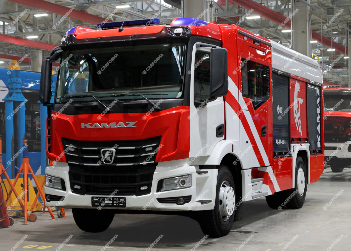Ворсовые коврики на КамАЗ К5 узкая заниженная кабина 2025 - 2025