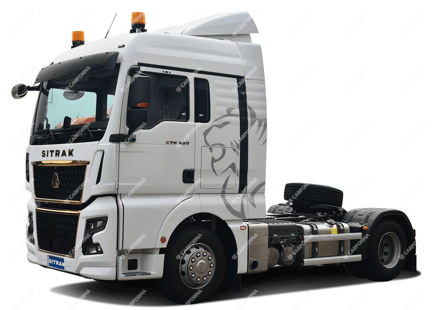 EVA коврики на Howo Sinotruk Sitrak C7H MAX 2023 - 2025