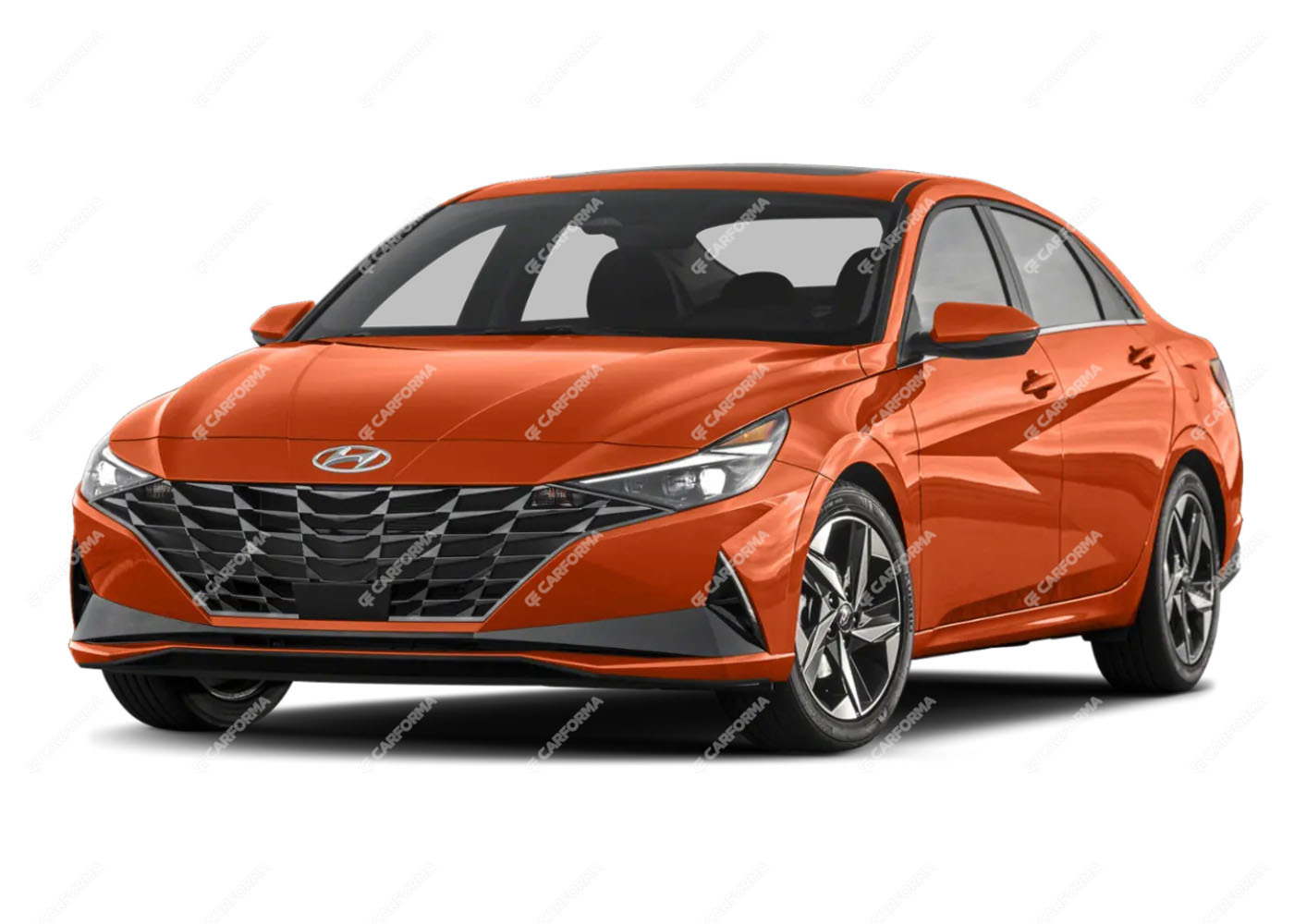 Ворсовые коврики на Hyundai Avante 7 (CN7) 2020 - 2025