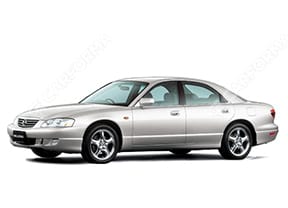 Ворсовые коврики на Mazda Eunos 800 1993 - 2003