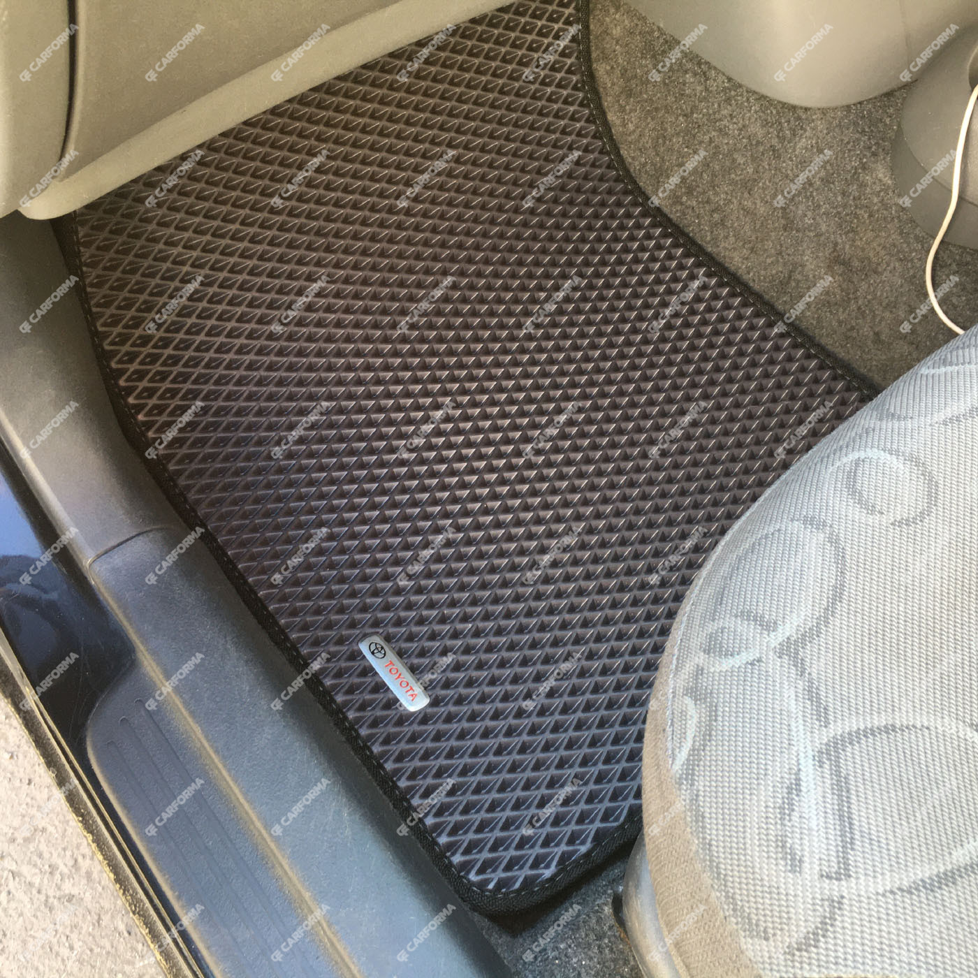 Ворсовые коврики на Toyota Vitz I 1998&nbsp;-&nbsp;2005 в Орле