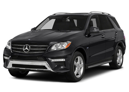 Ворсовые коврики на Mercedes ML (W166) 2011 - 2015 в Орле