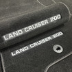 Ворсовые коврики на Toyota Land Cruiser 200 2007 - 2021 в Орле
