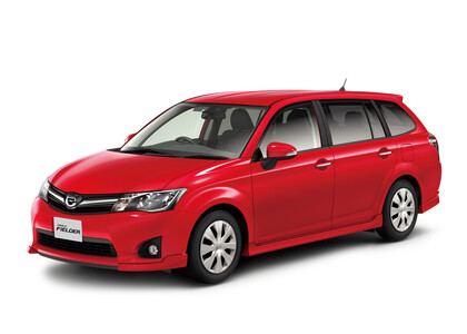Ворсовые коврики на Toyota Corolla Fielder (E16) 2012 - 2017 в Орле