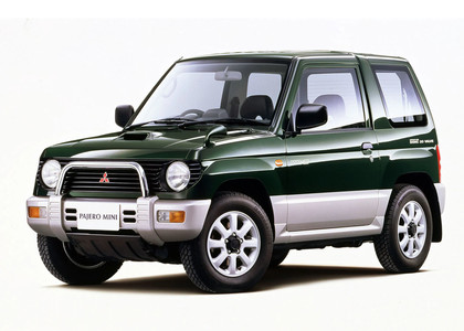 Ворсовые коврики на Mitsubishi Pajero Mini I 1994 - 1998 в Орле