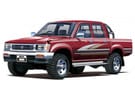 Ворсовые коврики на Toyota Hilux V 1988 - 1997 в Орле