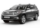 EVA коврики на Toyota Highlander II 2007 - 2013 в Орле