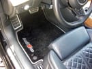 Ворсовые коврики на Audi S6 (C7) 2012 - 2018 в Орле