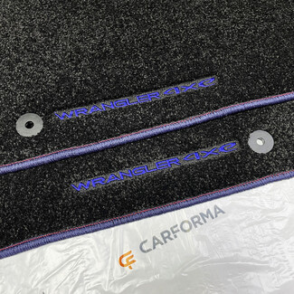 Ворсовые коврики на Jeep Wrangler (JL) 2017 - 2025 в Орле Ворсовые коврики на Jeep Wrangler (JL) 2017 - 2025 в Орле