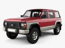 Коврики на Nissan Patrol (Y60) 1987 - 1997 в Орле
