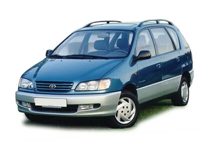 Ворсовые коврики на Toyota Picnic I 1996 - 2001 в Орле