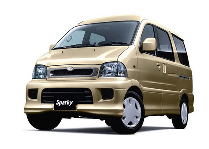 EVA коврики на Toyota Sparky 2000 - 2003 в Орле
