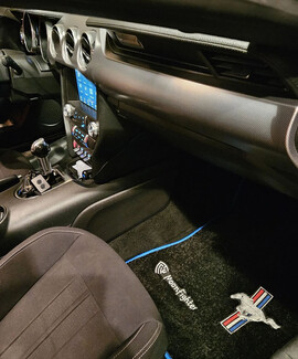 Ворсовые коврики на Ford Mustang VI 2013&nbsp;-&nbsp;2023 в Орле