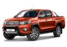 Ворсовые коврики на Toyota Hilux VIII 2015 - 2025 в Орле
