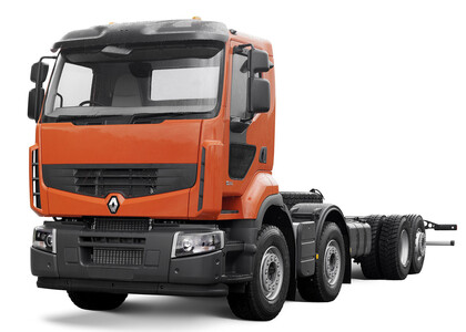 Ворсовые коврики на Renault Premium II 2006 - 2013 в Орле