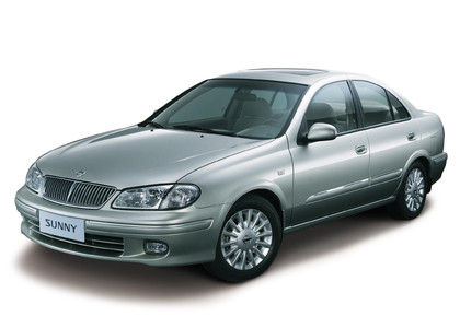 Ворсовые коврики на Nissan Sunny (N16) 2000 - 2005 в Орле