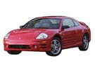 Ворсовые коврики на Mitsubishi Eclipse III 1999 - 2005 в Орле