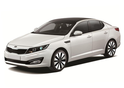 Ворсовые коврики на KIA Optima I 2010 - 2016 в Орле