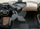 Коврики на Mercedes Actros MP4 MP5 тягач GigaSpace 2011 - 2025 в Орле