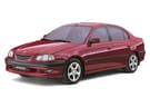 Ворсовые коврики на Toyota Avensis I 1997 - 2002 в Орле