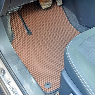Ворсовые коврики на Nissan Qashqai+2 (J10) 2008 - 2013 в Орле