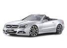 Ворсовые коврики на Mercedes SL (R230) 2001 - 2011 в Орле
