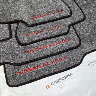 Ворсовые коврики на Nissan Almera 2 (N16) 2000&nbsp;-&nbsp;2006 в Орле