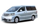 Ворсовые коврики на Toyota Alphard (H10) 2002 - 2008 в Орле