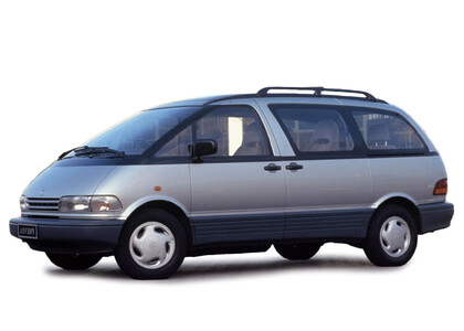 Ворсовые коврики на Toyota Previa (XR10, XR20) 1990 - 2000 в Орле