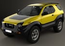 Ворсовые коврики на Isuzu Vehicross 1997 - 2001 в Орле