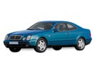 Ворсовые коврики на Mercedes CLK (C208) 1996 - 2003 в Орле