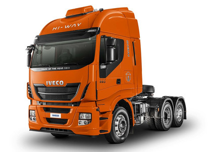 Ворсовые коврики на Iveco Stralis (Hi-Way) 2016 - 2025 в Орле