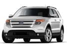 Ворсовые коврики на Ford Explorer V 2010 - 2019 в Орле