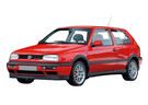 Ворсовые коврики на Volkswagen Golf 3 1991 - 1998 в Орле
