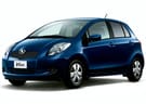 Ворсовые коврики на Toyota Vitz II 2005 - 2010 в Орле