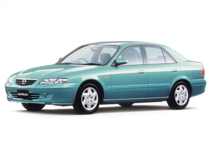 Ворсовые коврики на Mazda Capella VII 1997 - 2002 в Орле