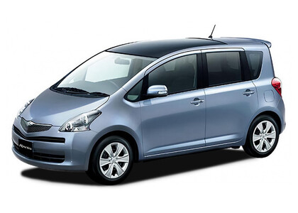 Ворсовые коврики на Toyota Ractis I 2005 - 2010 в Орле