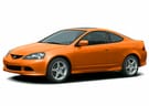 Ворсовые коврики на Acura RSX 2001 - 2006 в Орле