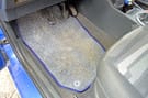 Ворсовые коврики на Skoda Roomster 2006 - 2015 в Орле