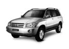 Ворсовые коврики на Toyota Kluger V 2000 - 2007 в Орле